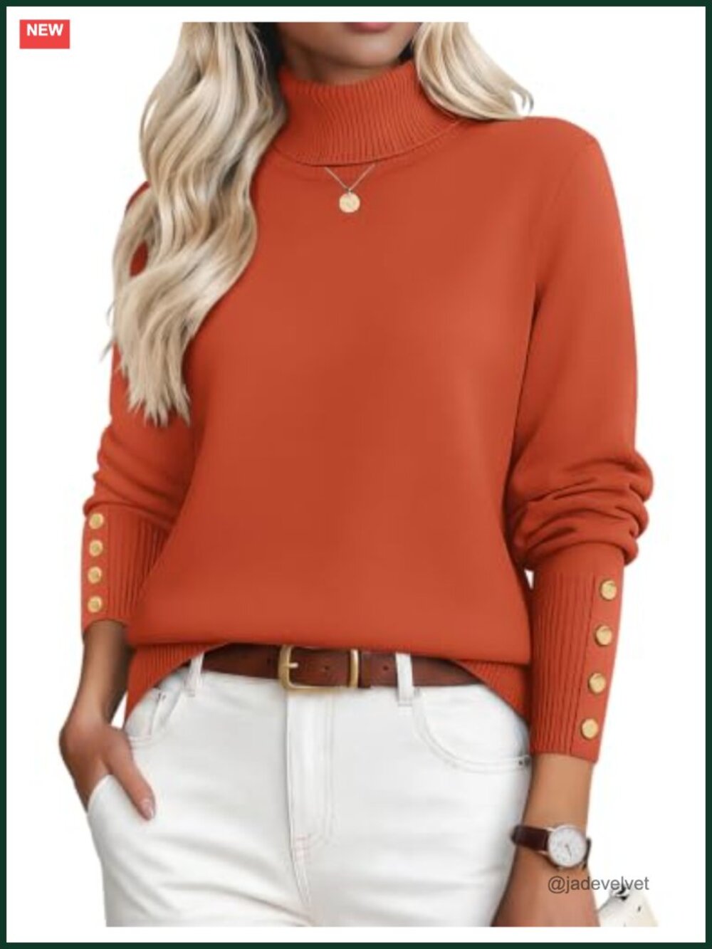 Women's Turtleneck Sweater Pullover Long Sleeve Cozy Knit Top Viscose Blend